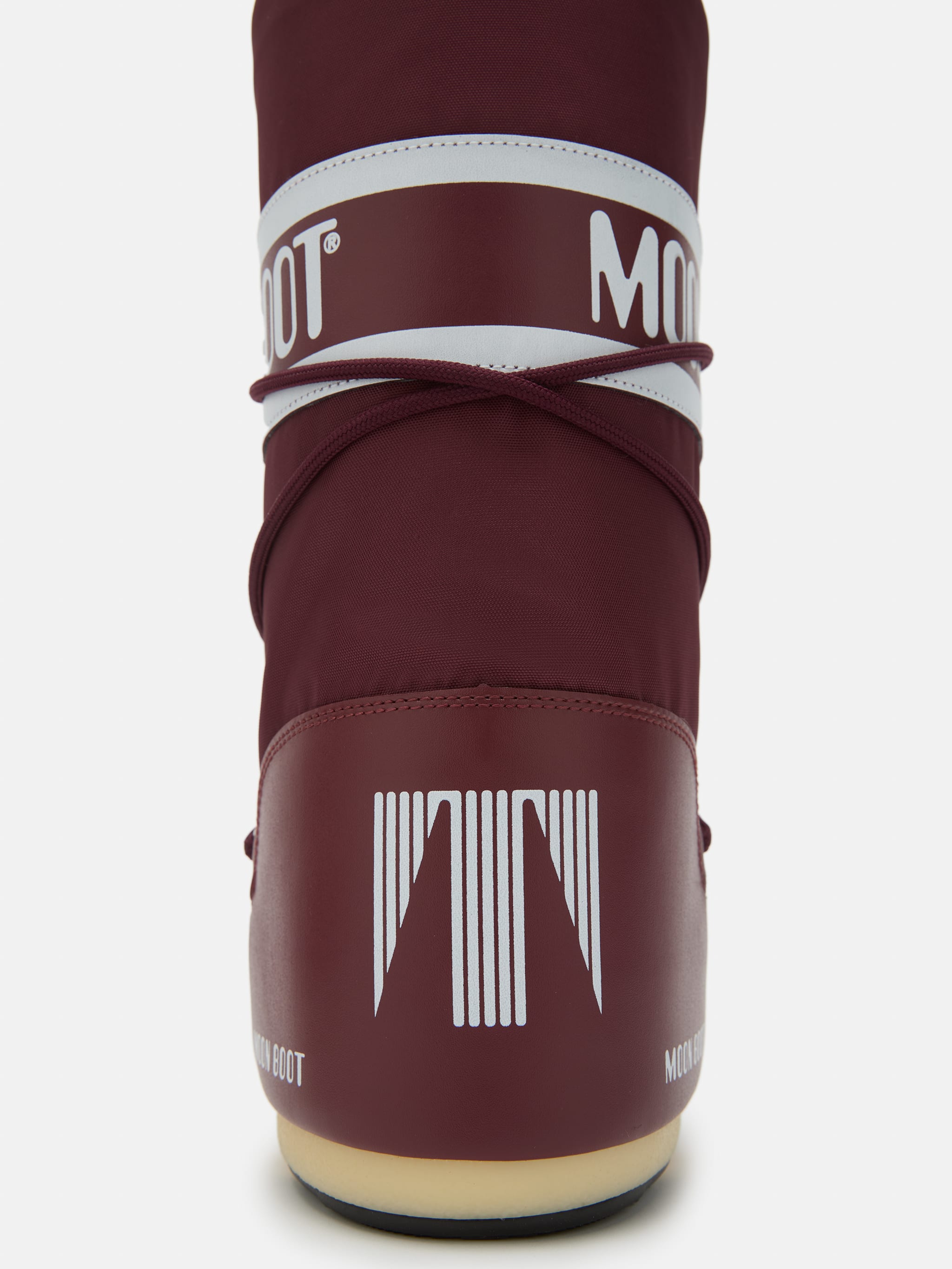 ICON BURGUNDY NYLON BOOTS