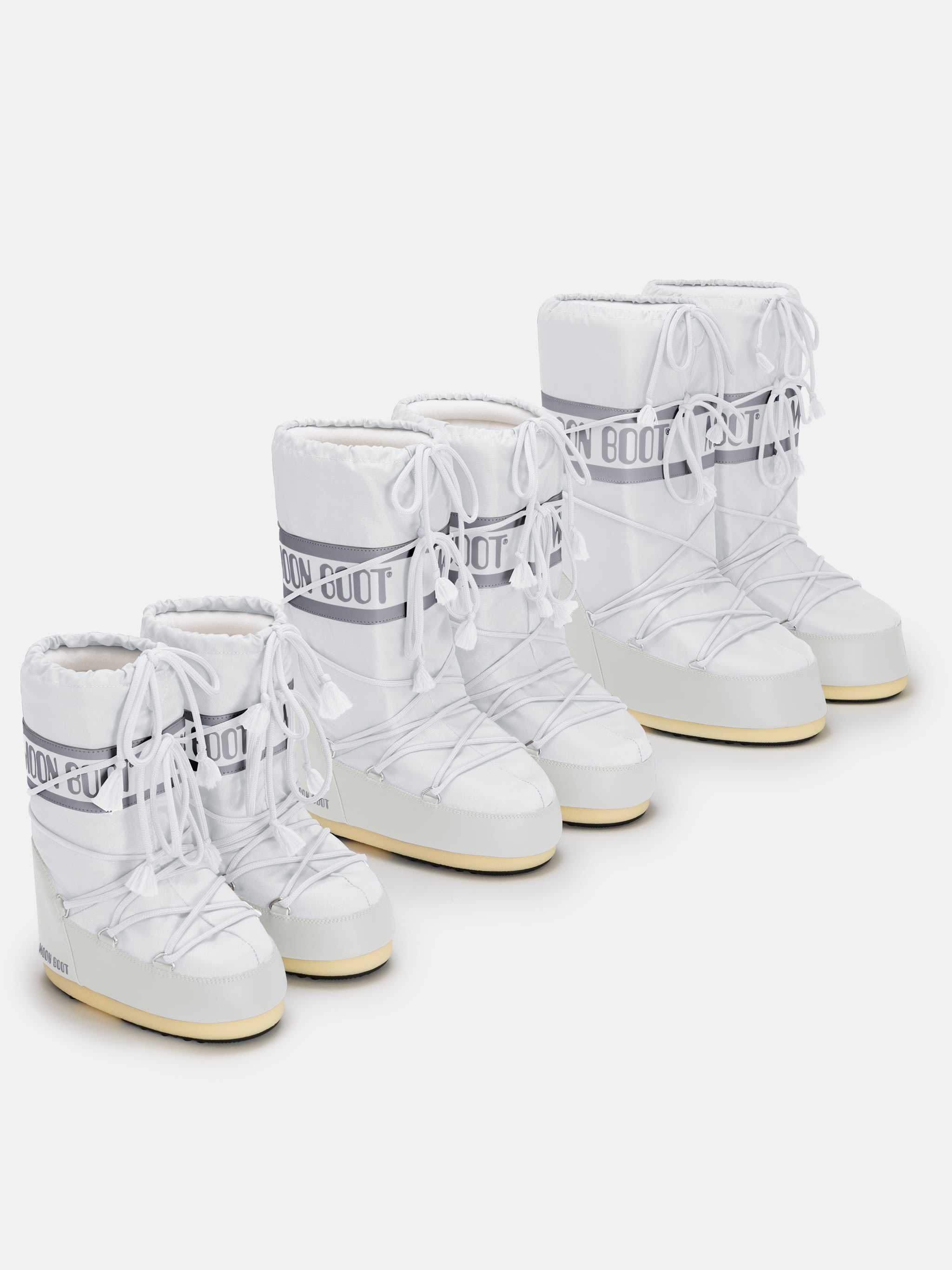 ICON WHITE NYLON BOOTS