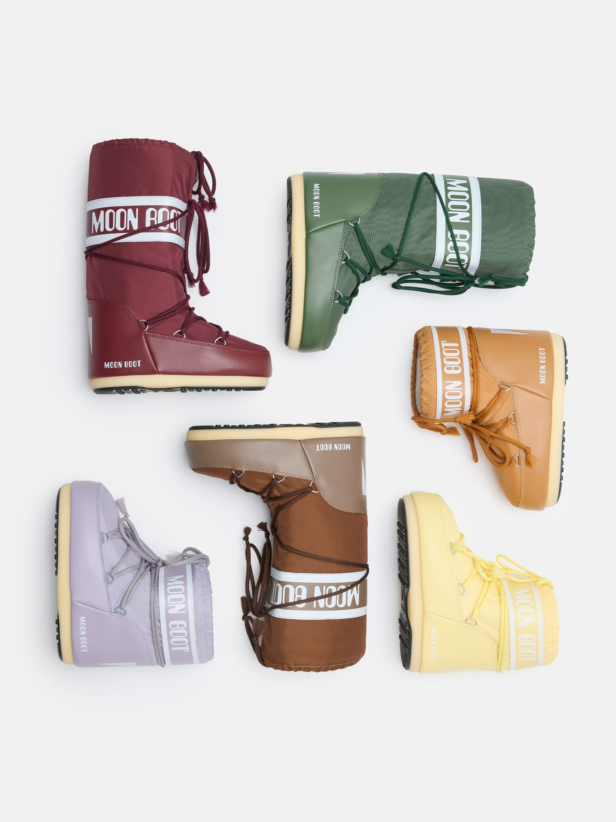 ICON LOW YELLOW NYLON BOOTS