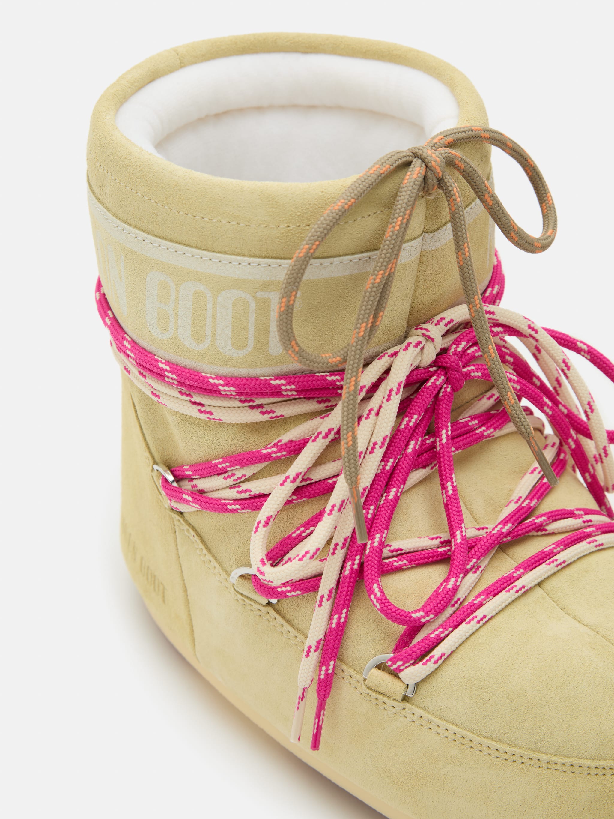 ICON LOW YELLOW SUEDE BOOTS