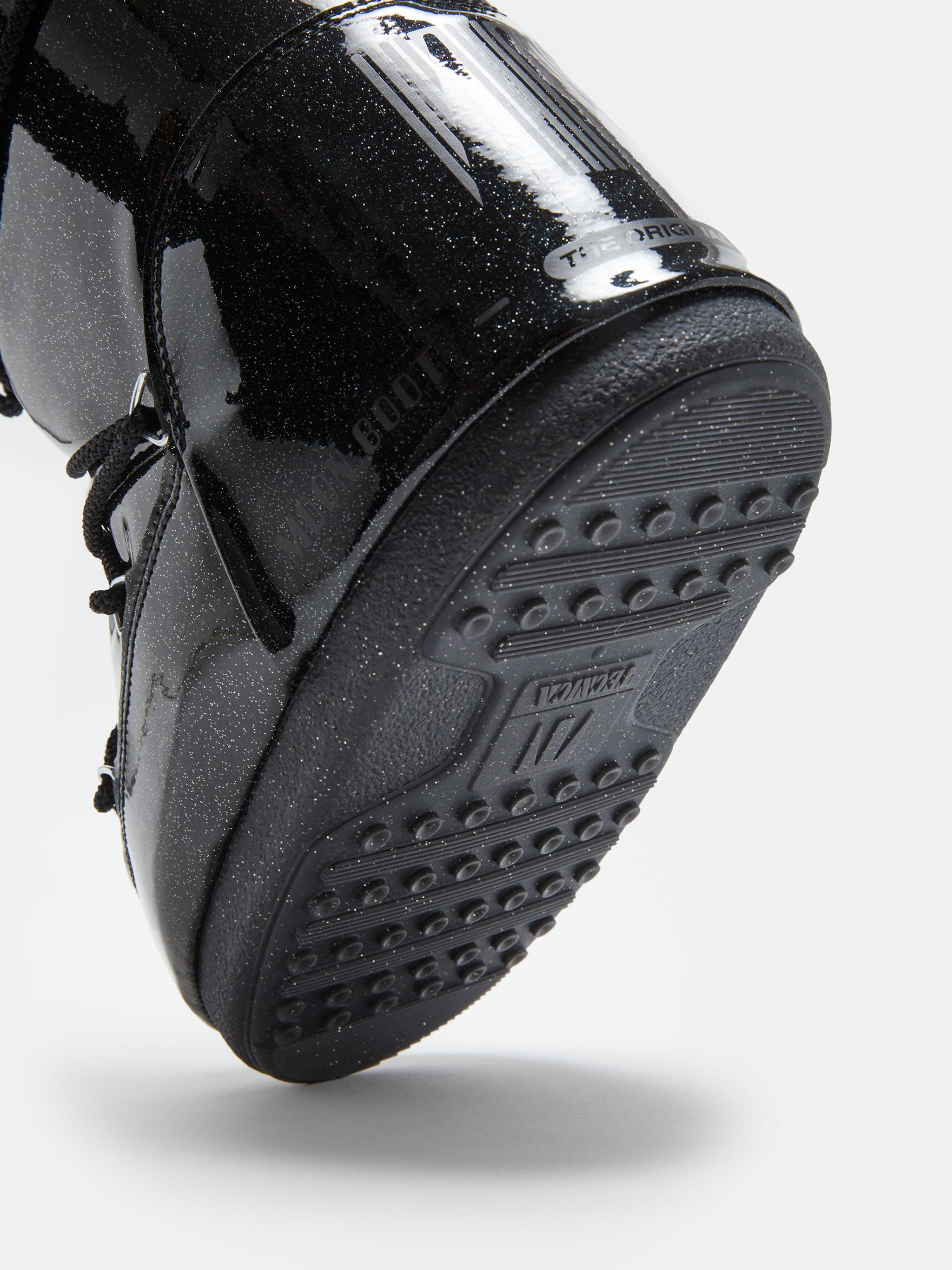 ICON BLACK GLITTER BOOTS