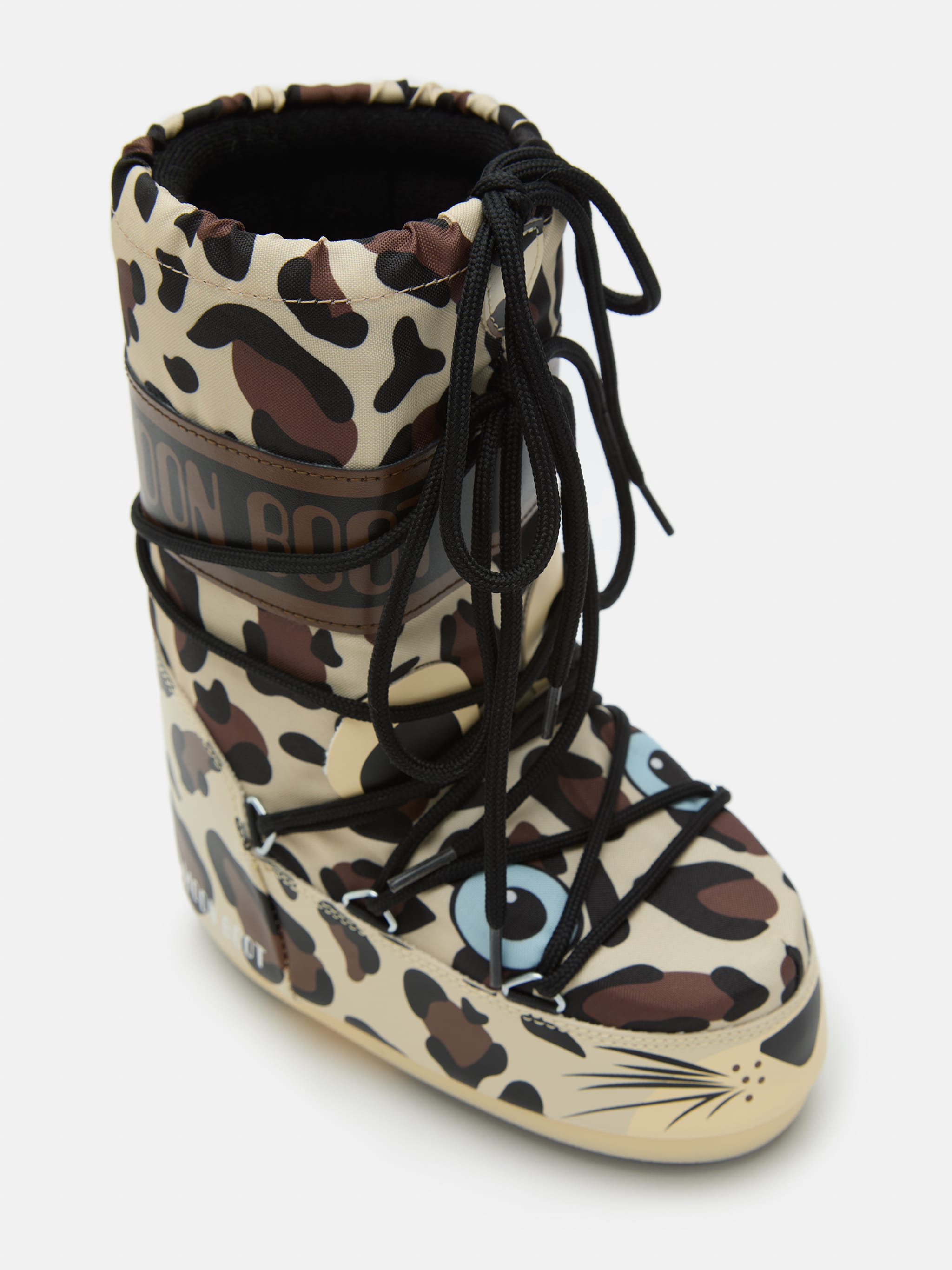 ICON JUNIOR LEOPARD BOOTS