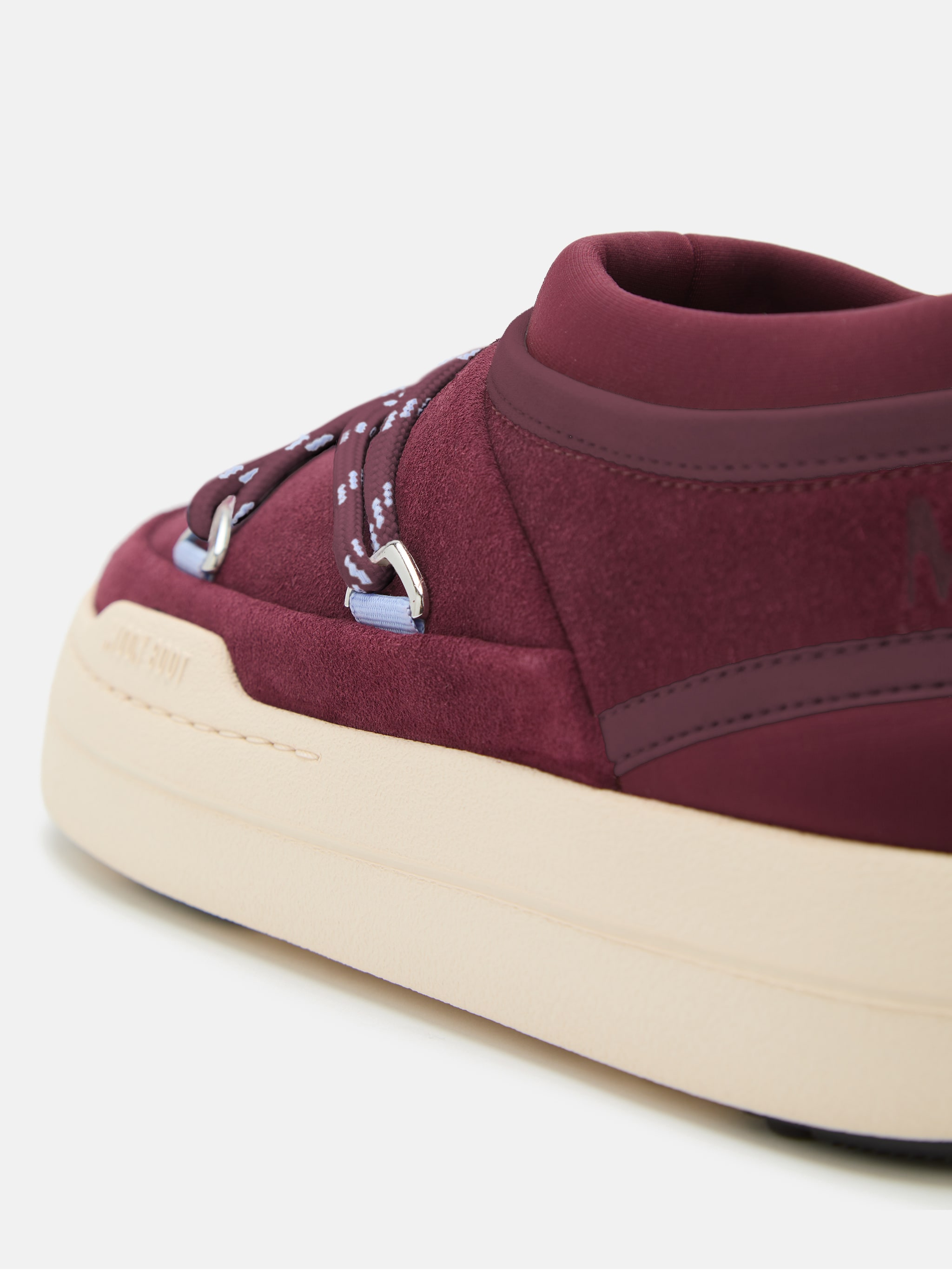 PARK ICON SUEDE BURGUNDY SNEAKERS