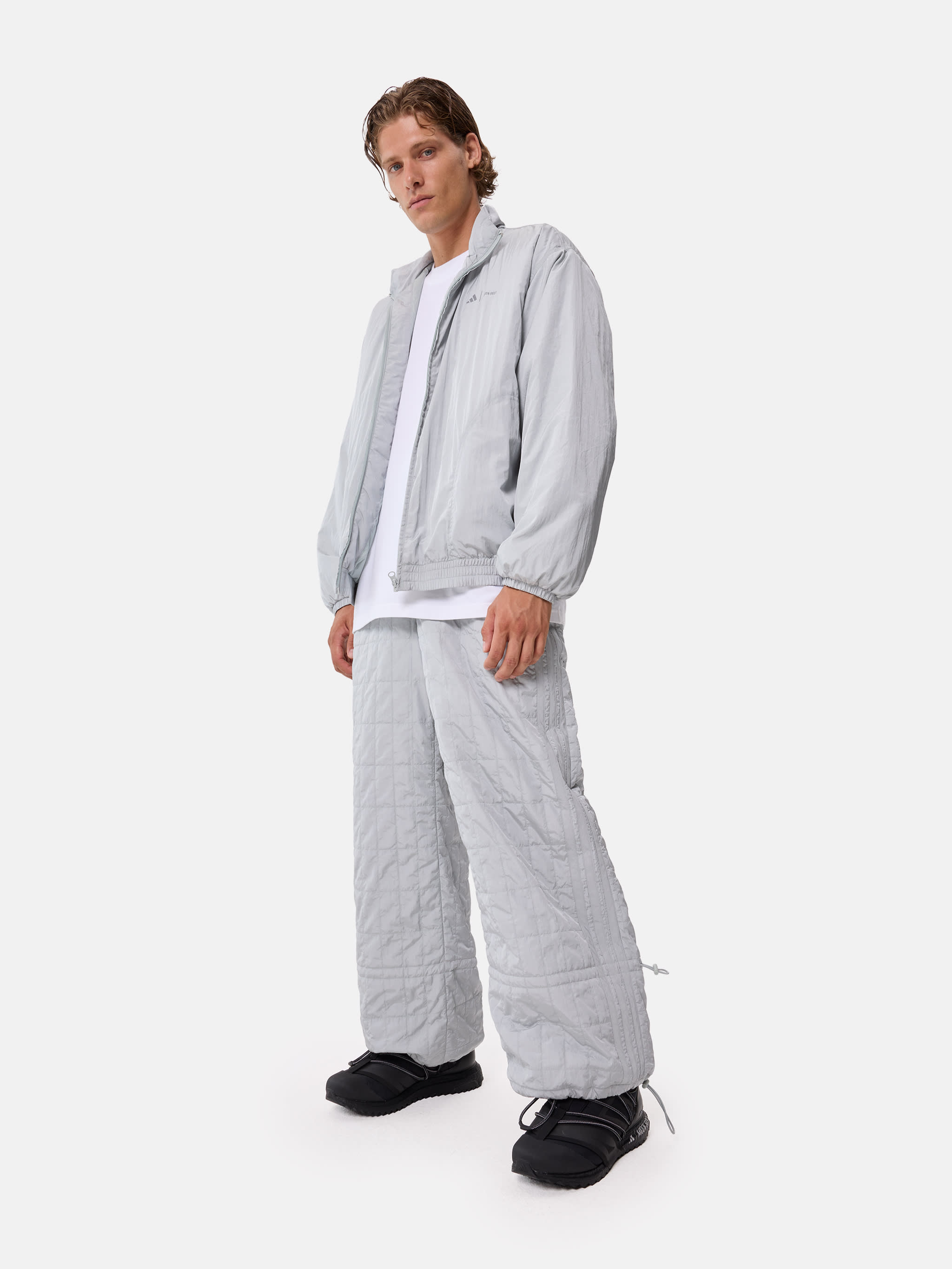 ADIDAS X MOON BOOT SILVER TRACKSUIT TOP