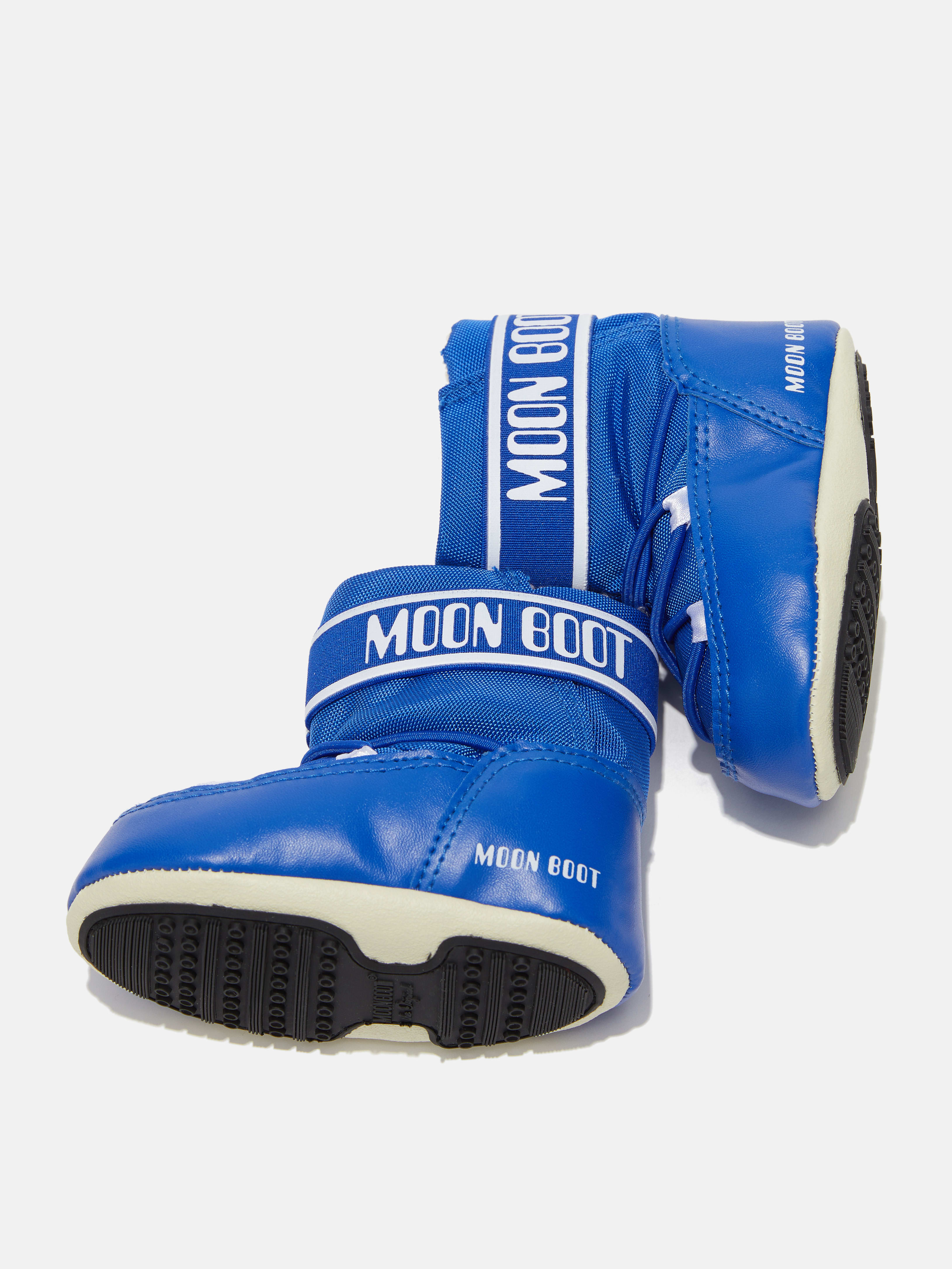 CRIB ELECTRIC-BLUE NYLON BOOTS