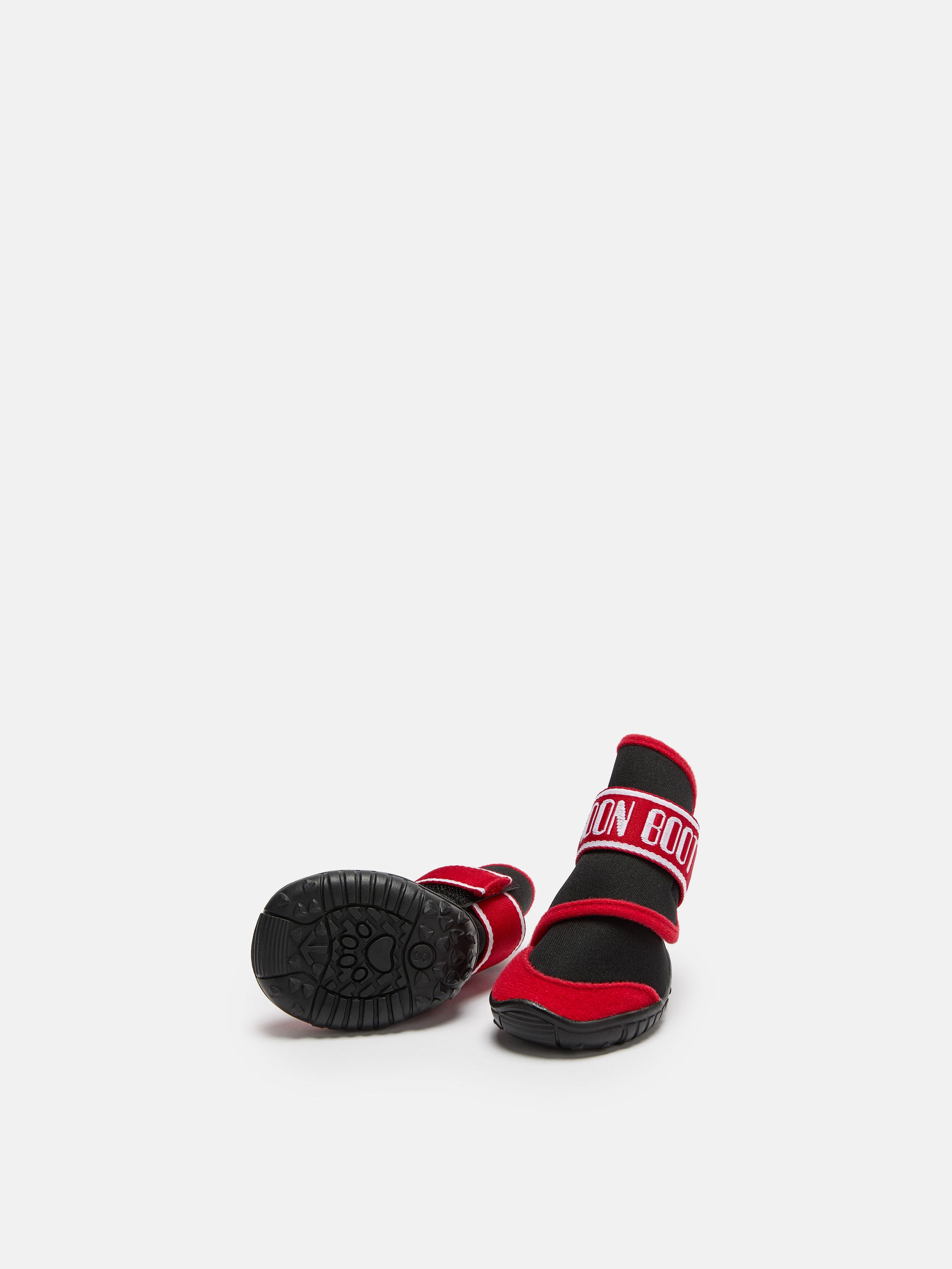 MOON BOOT X POLDO DOG COUTURE RED DOG BOOTS