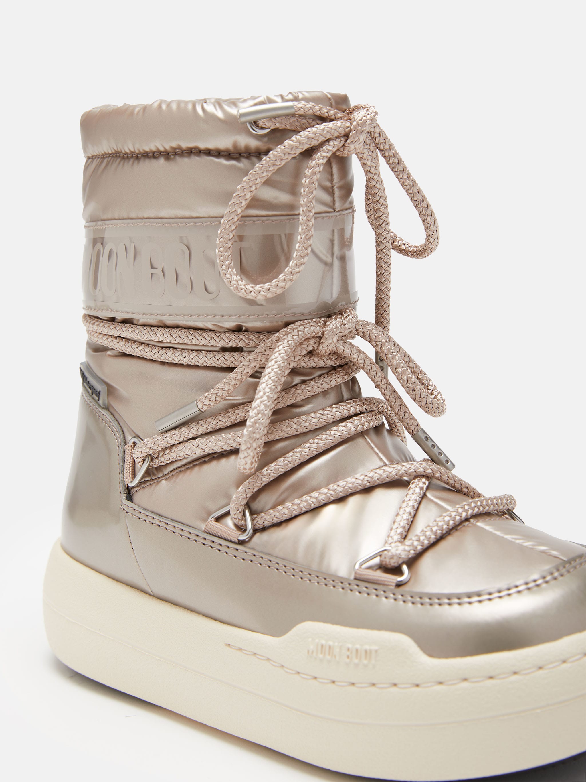 JUNIOR PARK ROSE-GOLD BOOTS