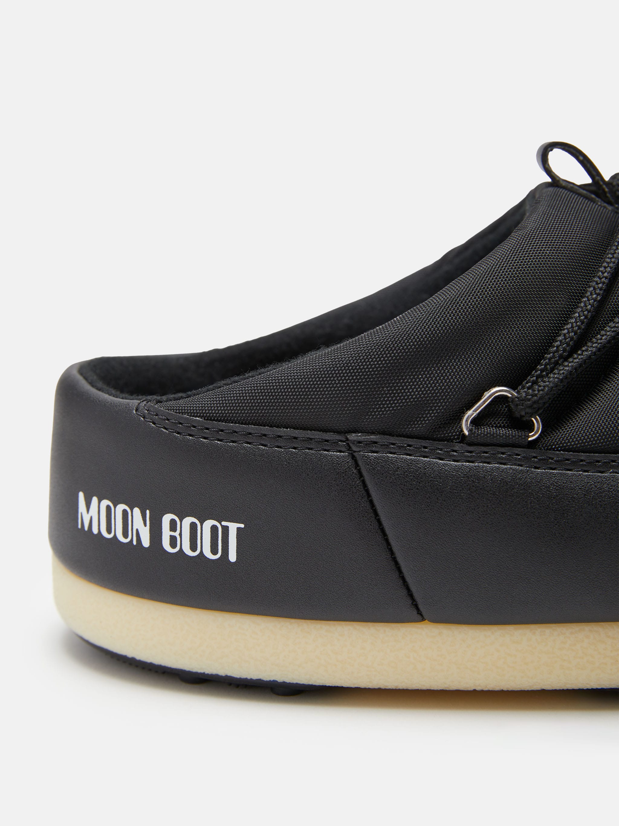 EVX BLACK NYLON MULES