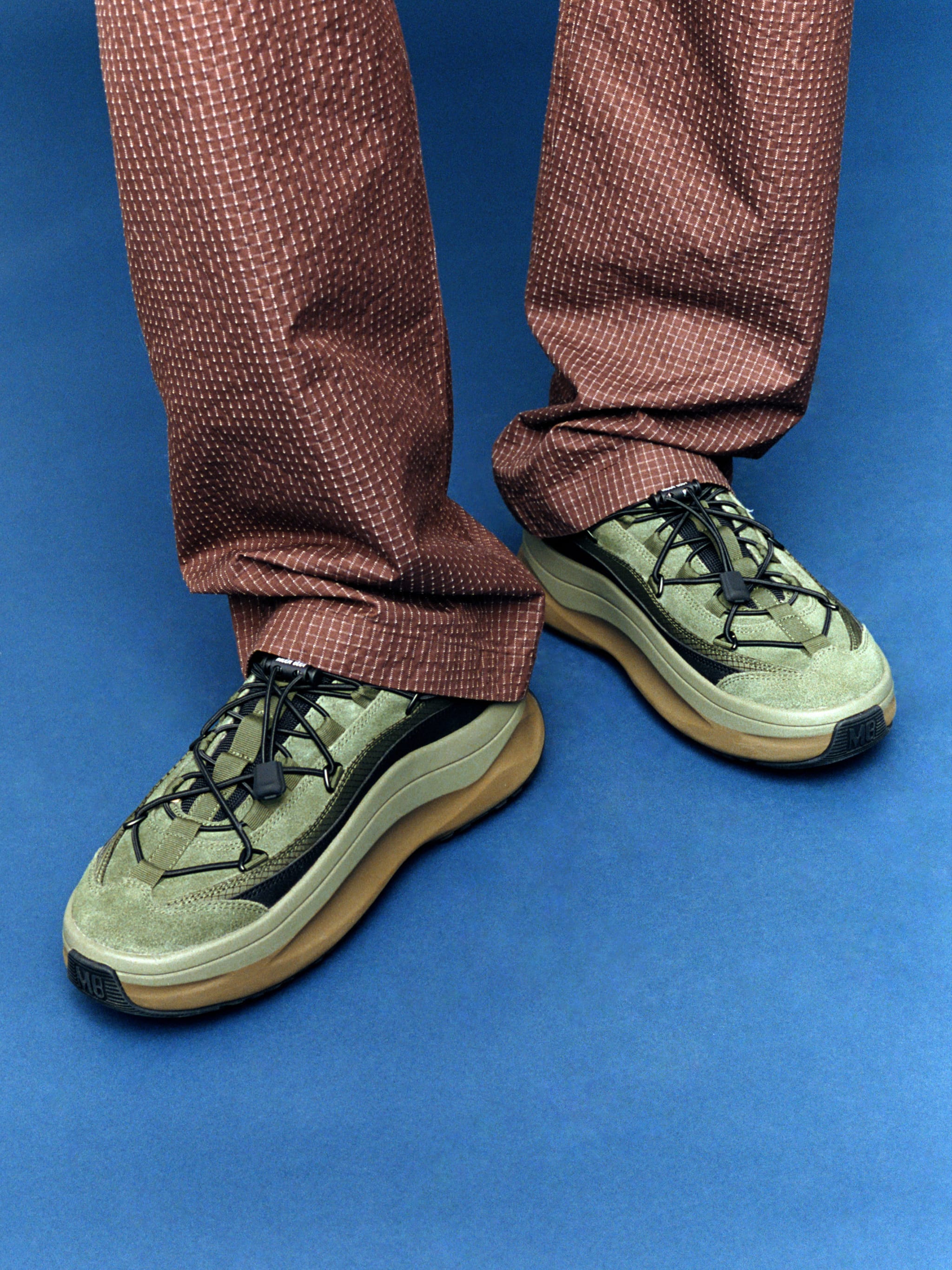 MOON247 XLACE GREEN SNEAKERS
