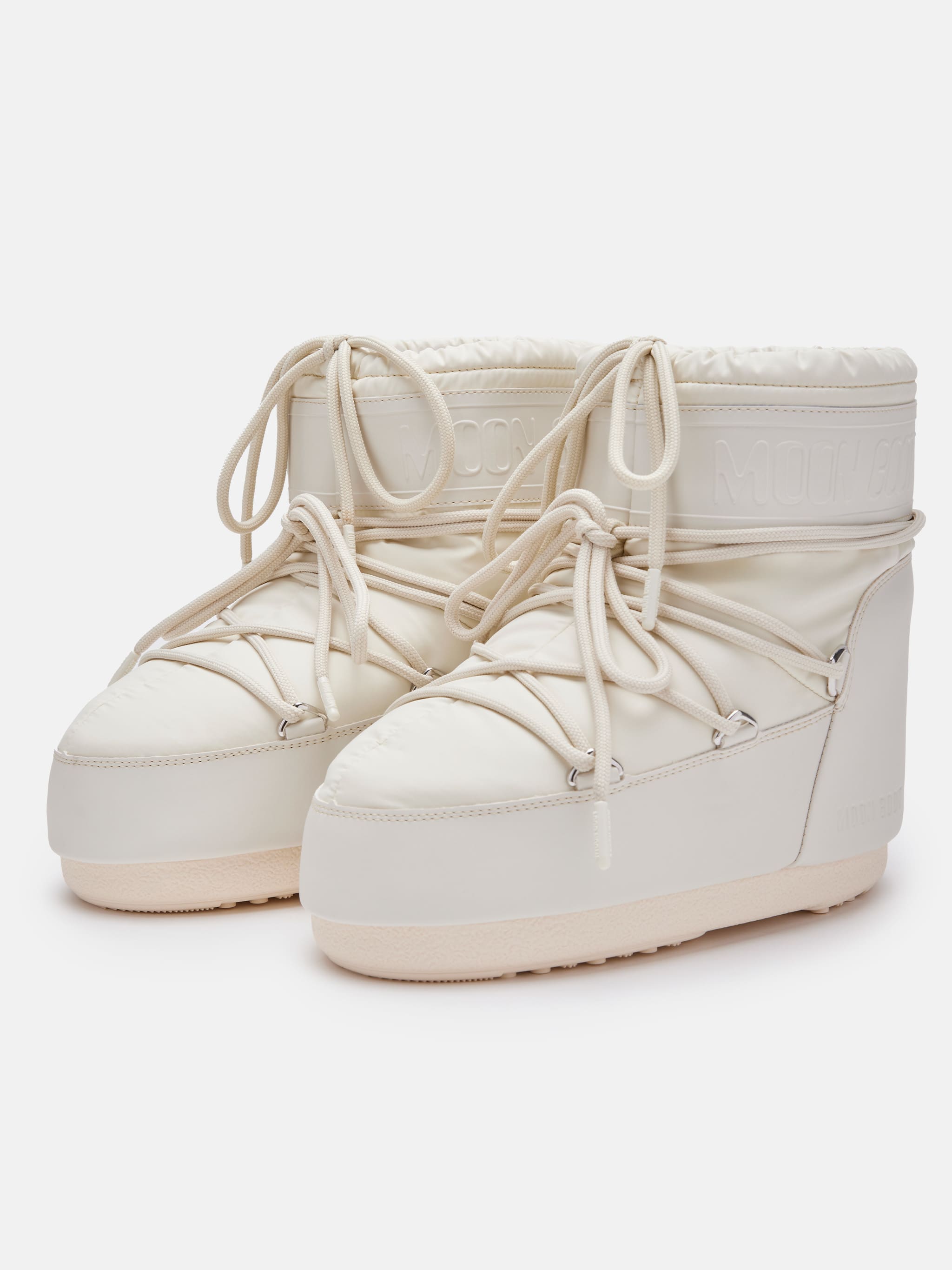 ICON LOW CREAM RUBBER BOOTS