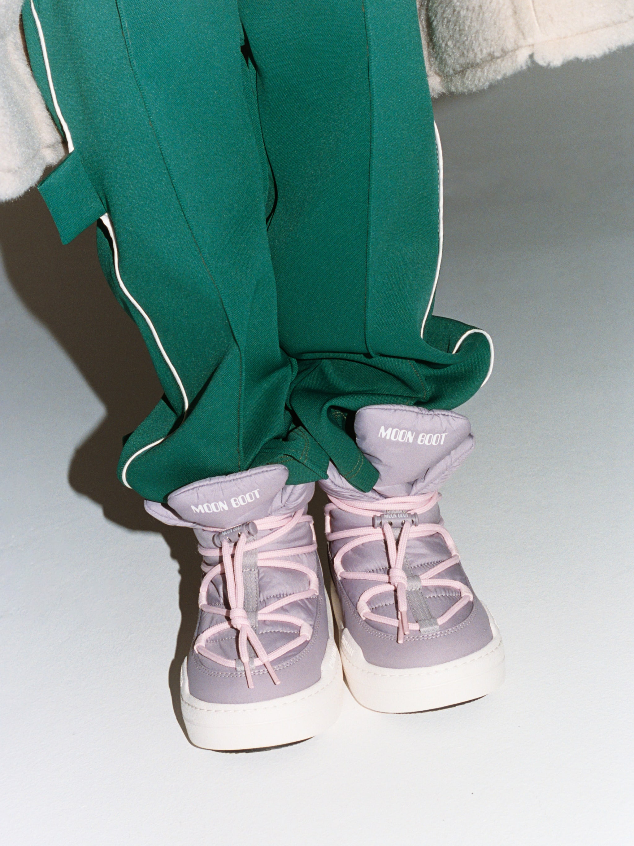 JUNIOR PARK LILAC LACE MID BOOTS