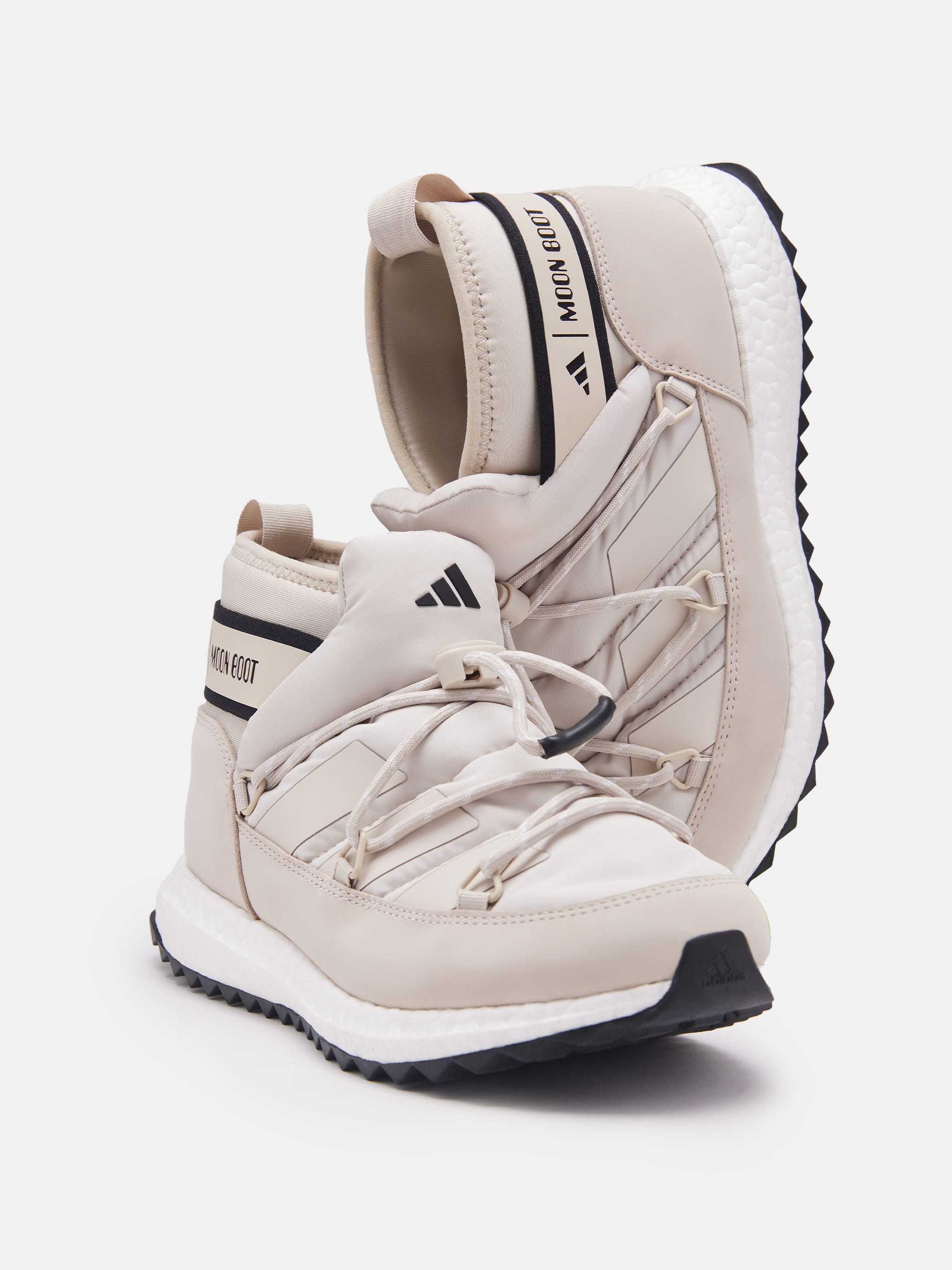 adidas x Moon Boot Moonboost Low Beige Sneakers