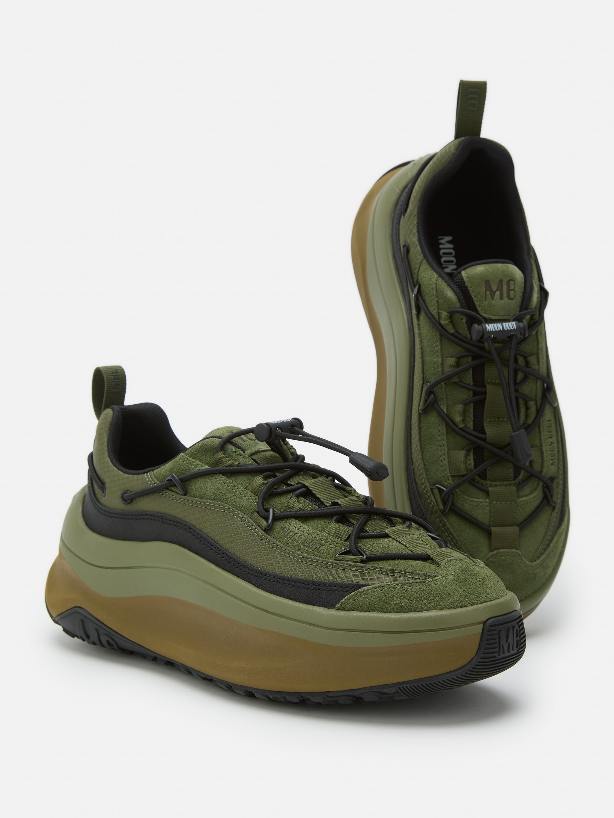 MOON247 XLACE GREEN SNEAKERS