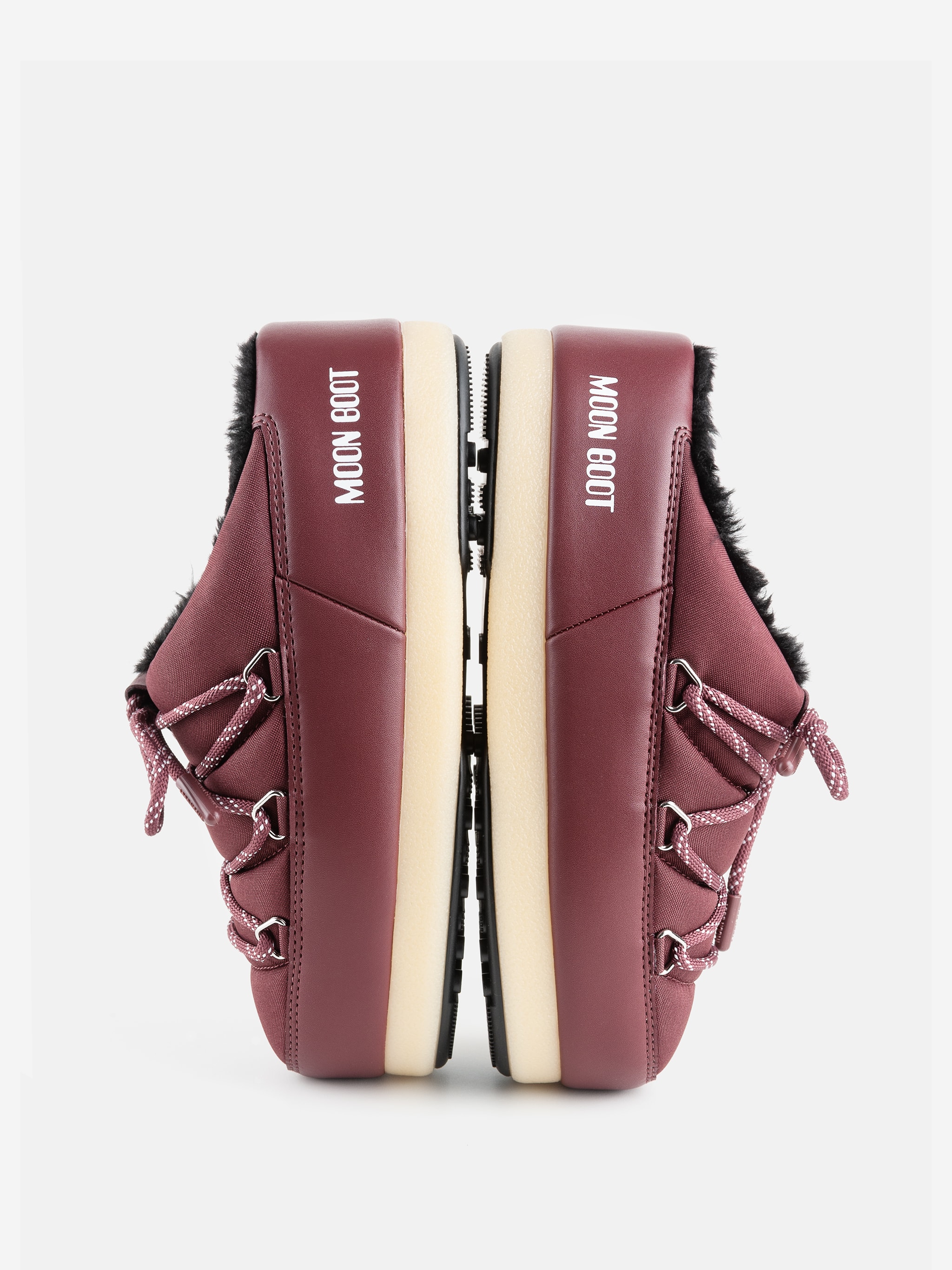 EVX BURGUNDY NYLON MULES