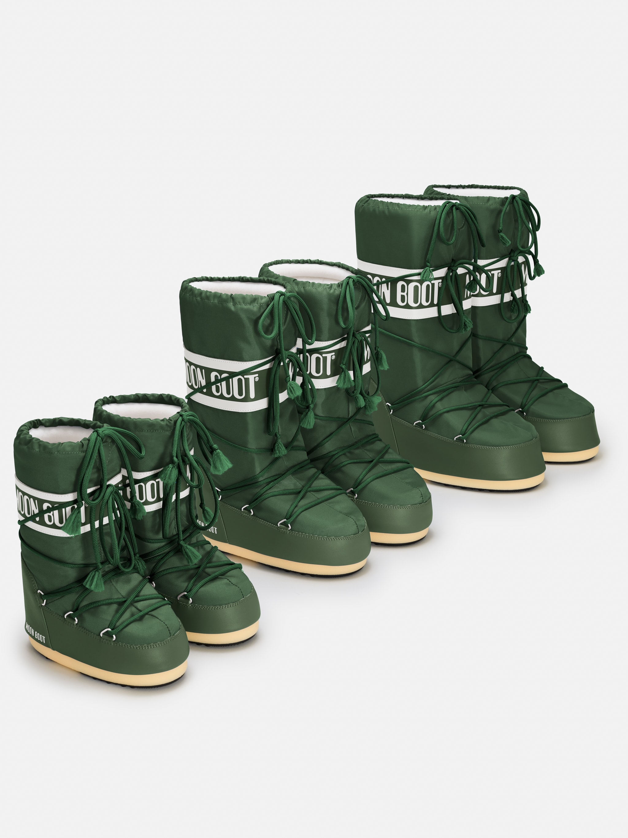 ICON GREEN NYLON BOOTS